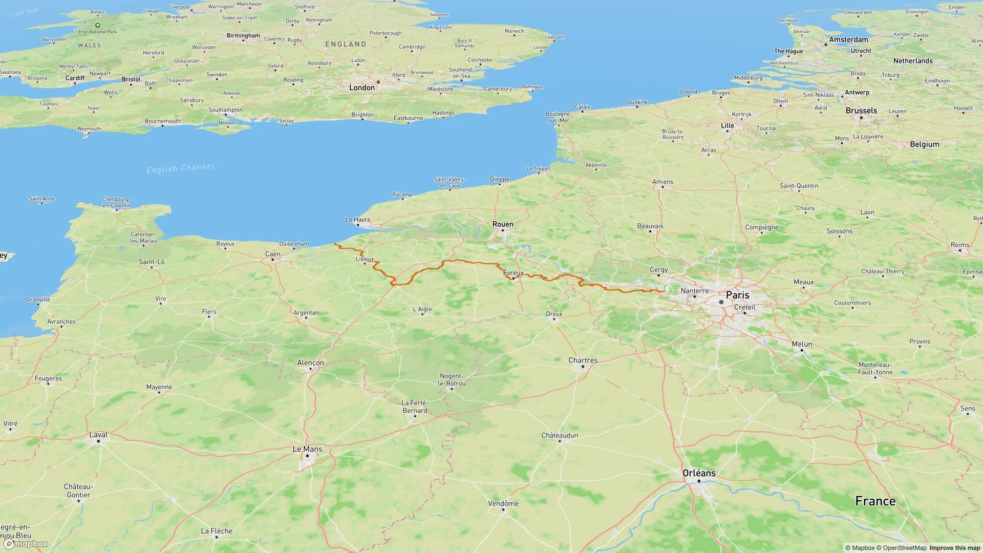 GR26 De Poissy à Villers-sur-Mer