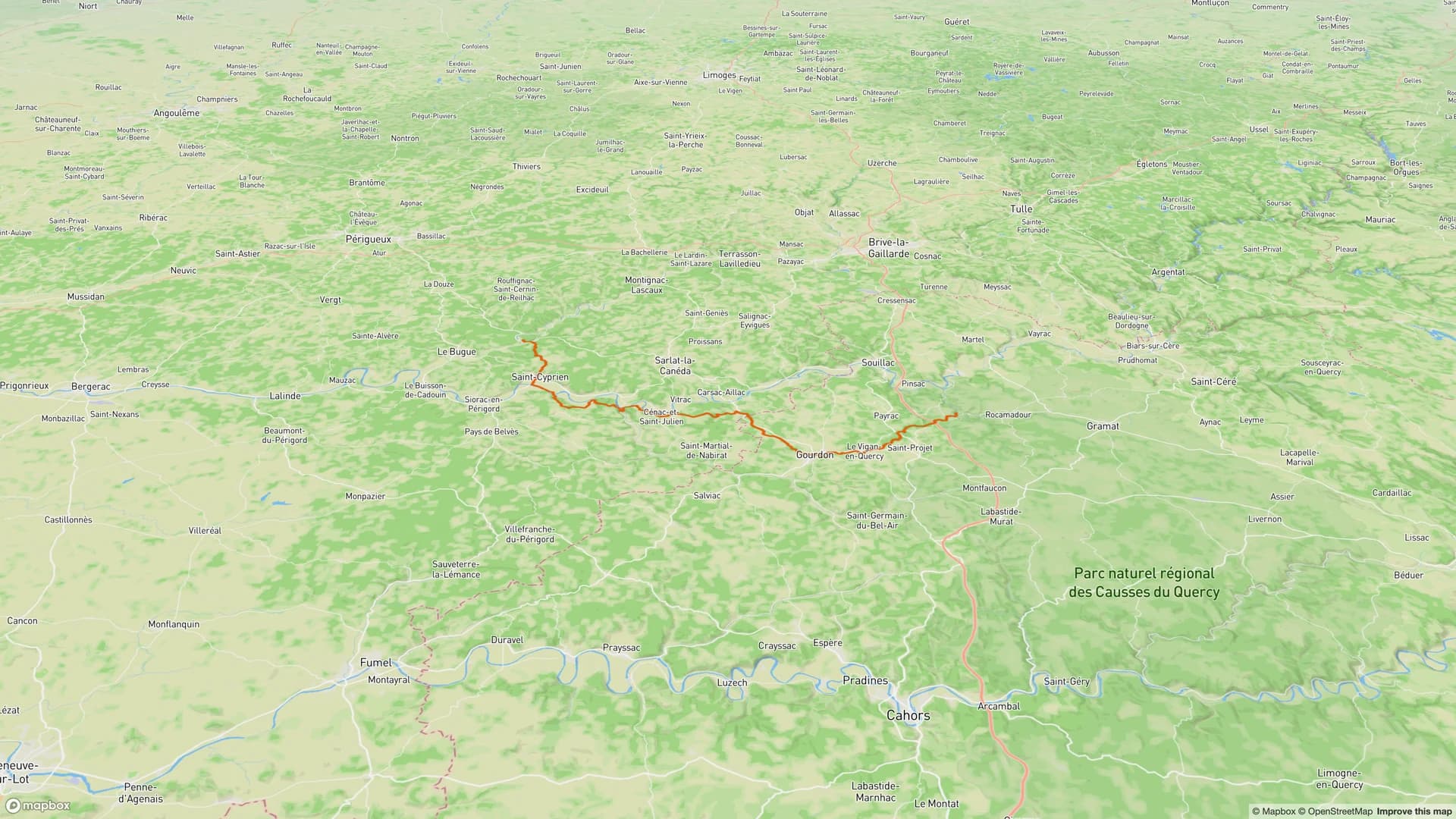 GR64 Du pont sur l'Ouysse aux Eyzies-de-Tayac-Sireuil - photo 1
