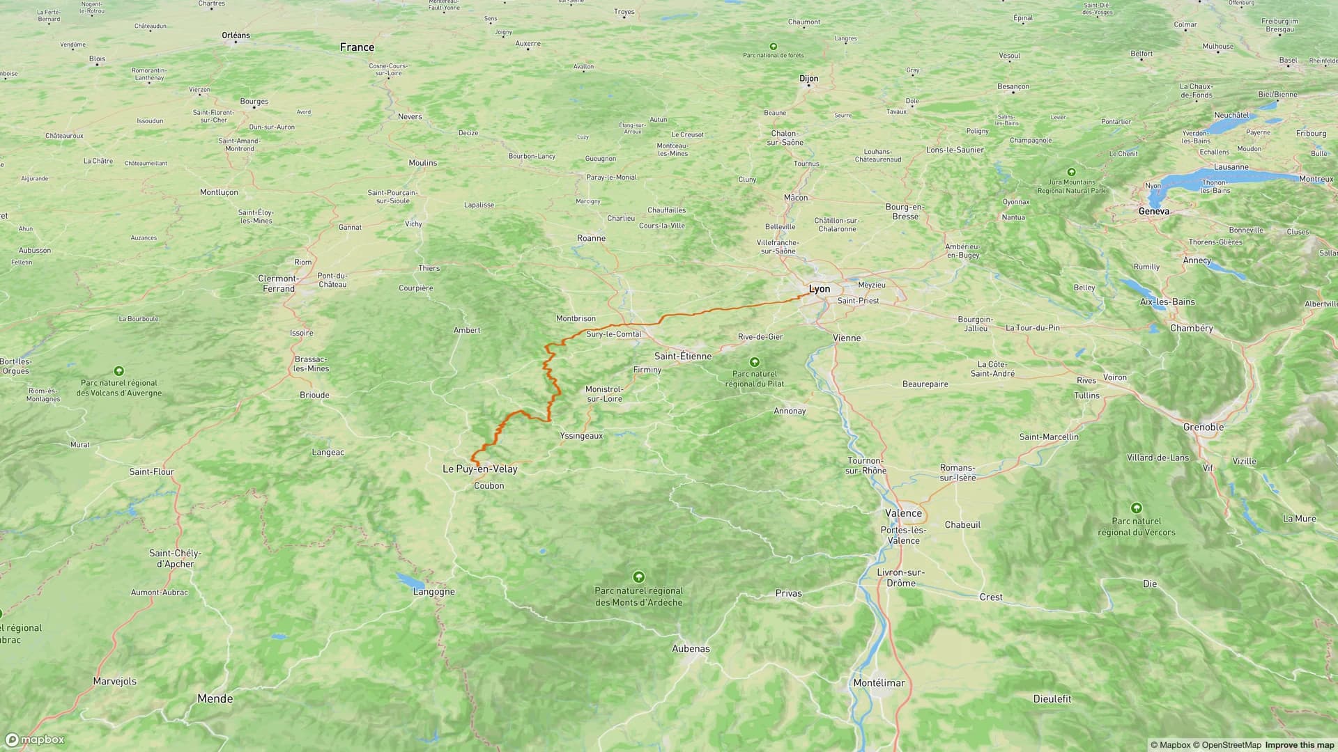 GR765 EST De Lyon au Puy-en-Velay - photo 1