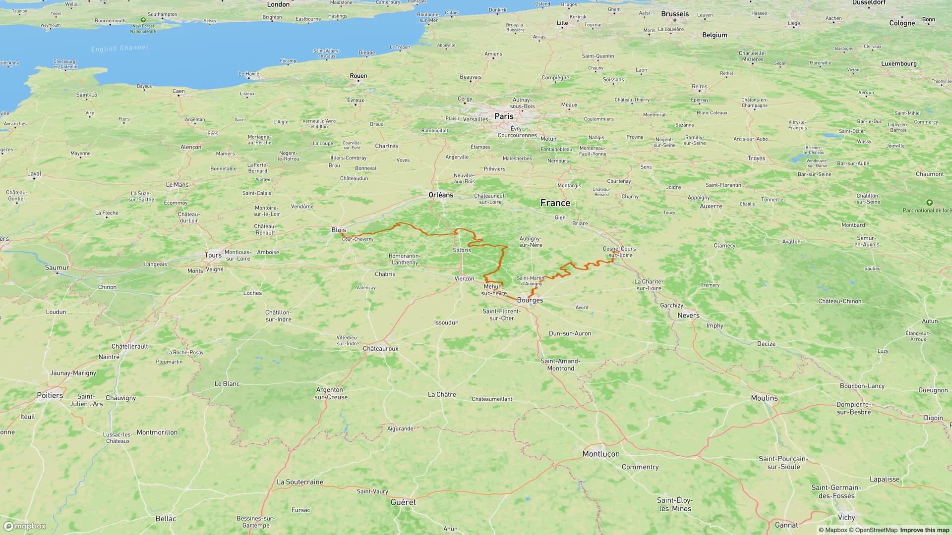 GR31 A travers la Sologne