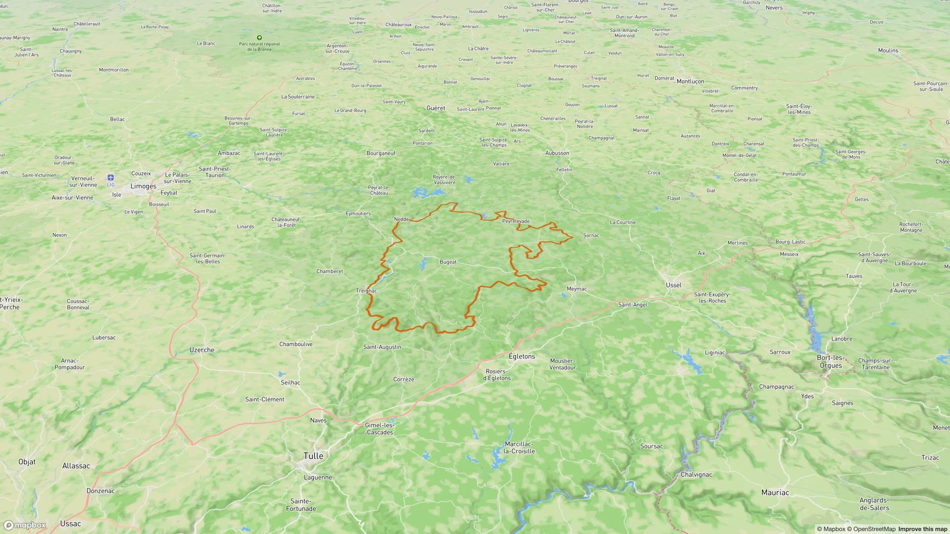 GR440 Tour de la montagne Limousine
